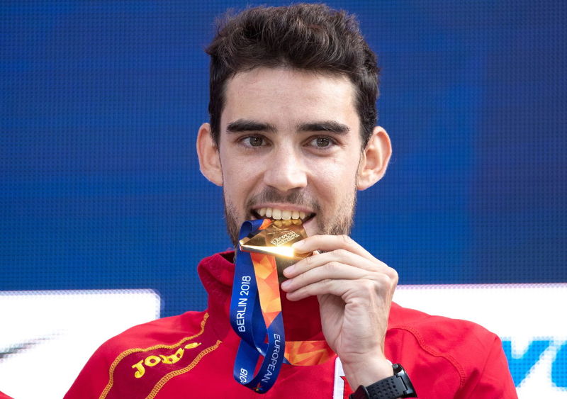 Álvaro Martín, deportista de Lerena que participa en los Juegos Olímpicos de Tokyo 2020