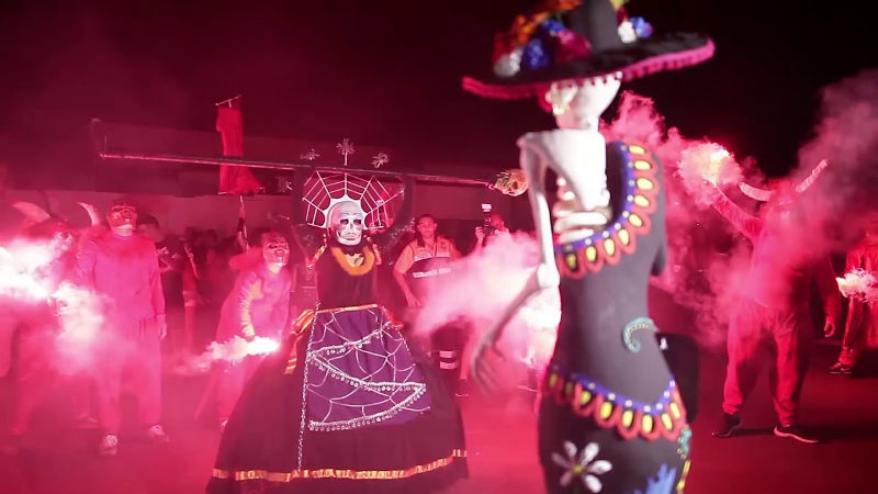 Las Diablas, fiesta de interés turístico regional en Extremadura, de la localidad pacense de Valverde de Leganés