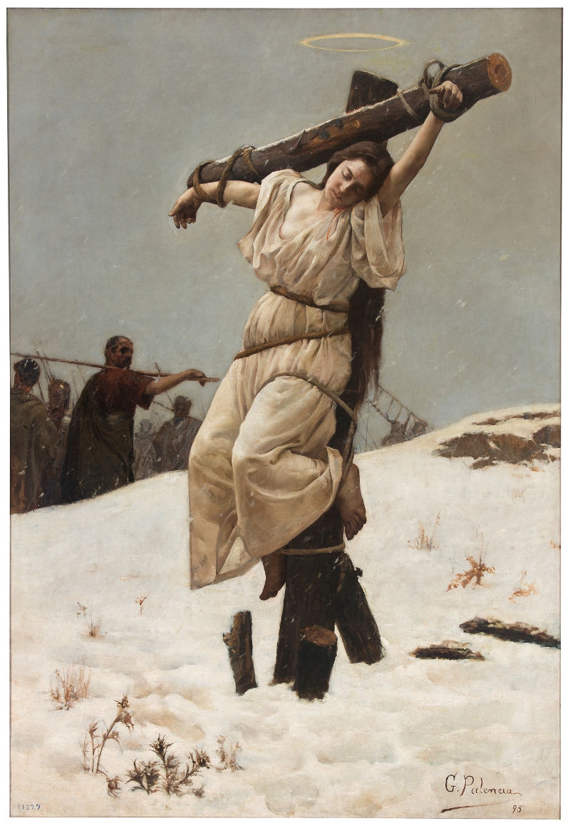 El martirio de Santa Eulalia, cuadro en el Museo del Prado