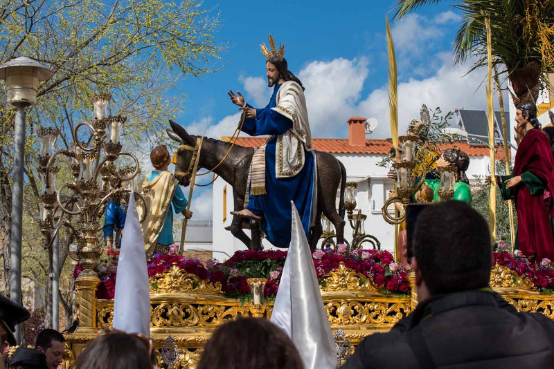 La Borriquita, procesión de Domingo de Ramos en Badajoz