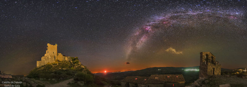 Cielo nocturno de Sierra de Gata